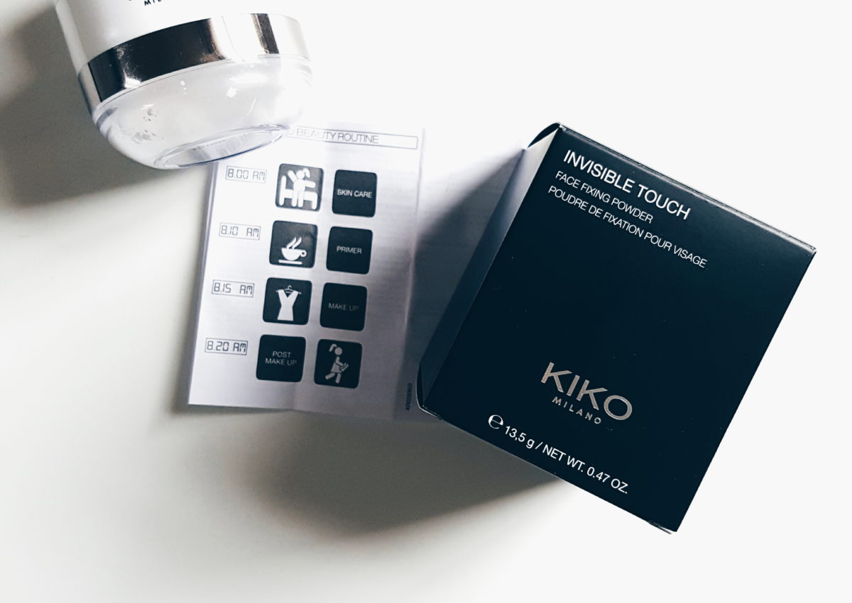 Review: Kiko Invisible Touch Face Fixing Powder