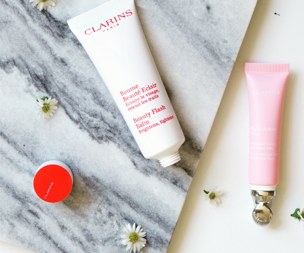 Mijn nieuwe lifesavers tegen een vermoeid gezicht? Review: Clarins Multi-Active Yeux en Beauty Flash Balm