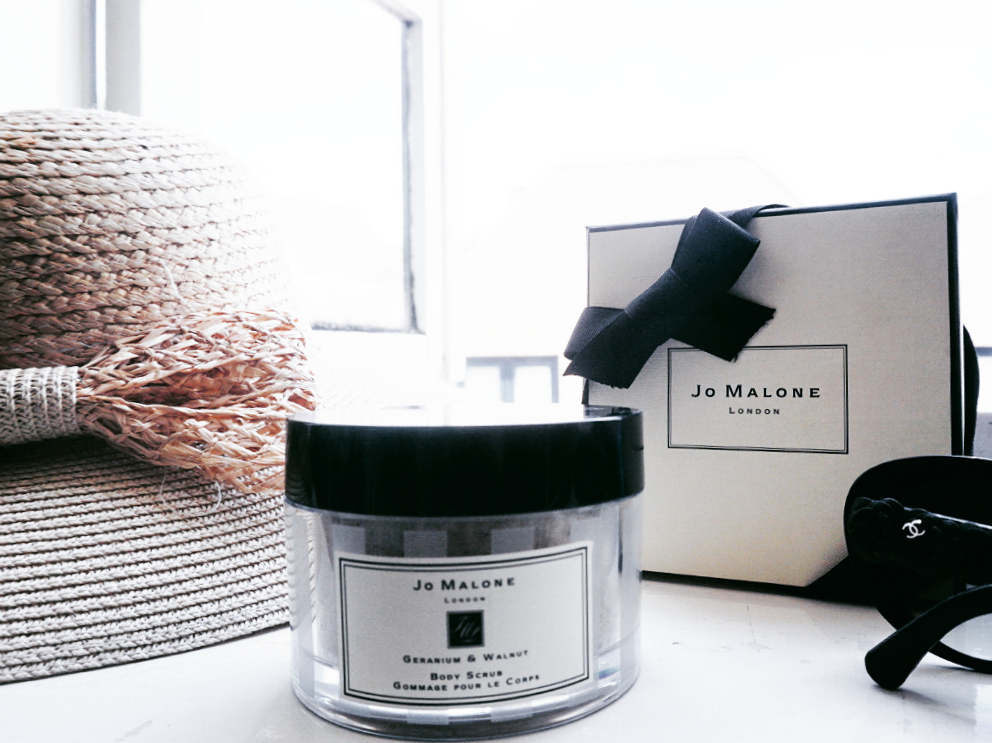 De lekkerste scrub voor de zomer? Review Jo Malone Geranium & Walnut